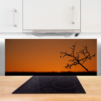 Painel vidro cozinha Arte em Árvore