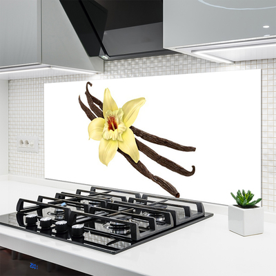Painel vidro cozinha Flor Planta Natureza