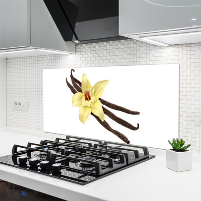 Painel vidro cozinha Flor Planta Natureza