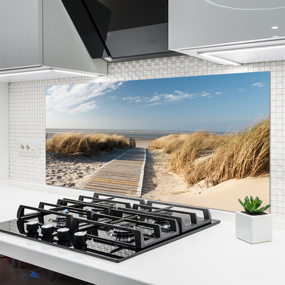 Painel cozinha Paisagem do Caminho da Praia