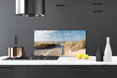 Painel cozinha Paisagem do Caminho da Praia