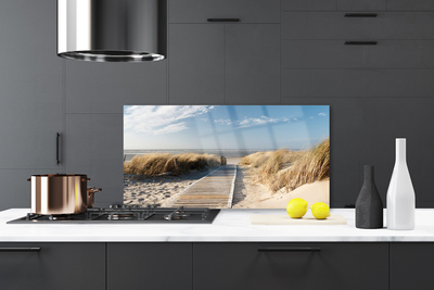 Painel cozinha Paisagem do Caminho da Praia