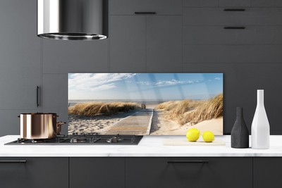 Painel cozinha Paisagem do Caminho da Praia