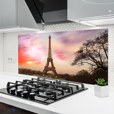 Painel cozinha Arquitetura da Torre Eiffel
