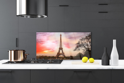 Painel cozinha Arquitetura da Torre Eiffel