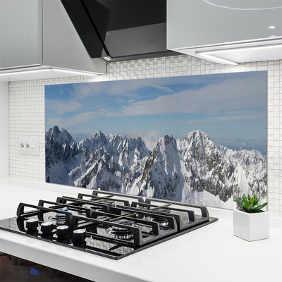 Painel cozinha Paisagem de montanhas