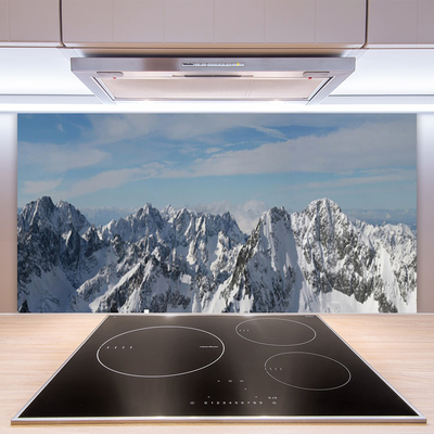 Painel cozinha Paisagem de montanhas