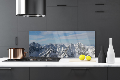 Painel cozinha Paisagem de montanhas