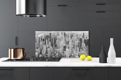 Painel vidro cozinha Casas da Cidade