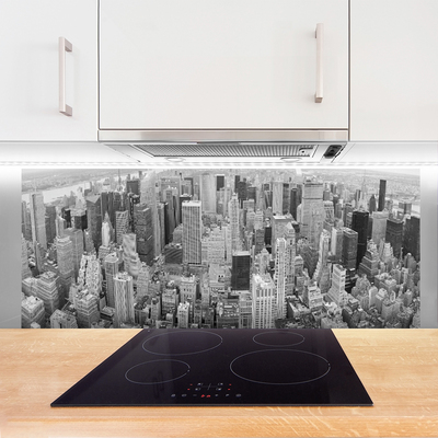 Painel vidro cozinha Casas da Cidade