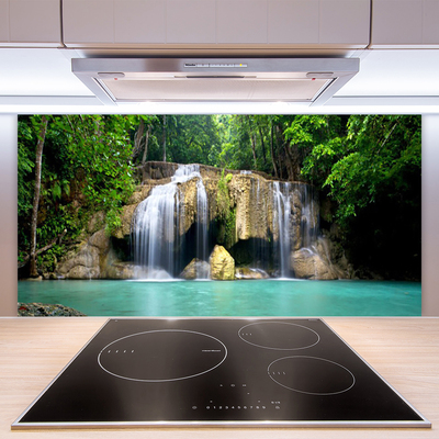 Painel cozinha Cachoeira Árvore Natureza