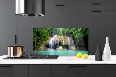 Painel cozinha Cachoeira Árvore Natureza