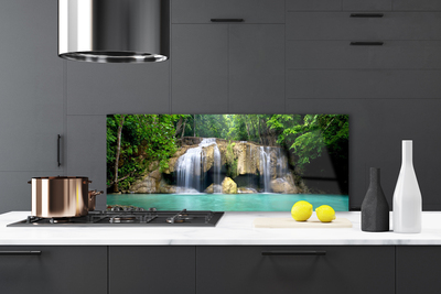 Painel cozinha Cachoeira Árvore Natureza