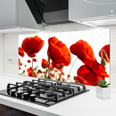 Painel cozinha Papoulas Plantam Natureza