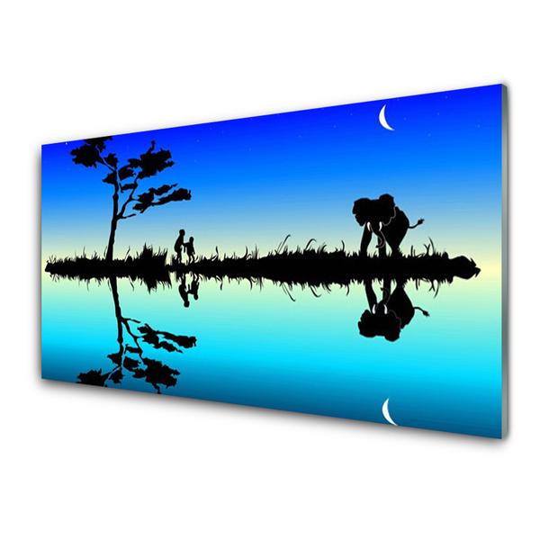 Painel vidro cozinha Gráficos Abstratos