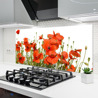 Painel cozinha Papoulas Plantam Natureza