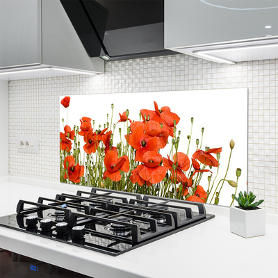 Painel cozinha Papoulas Plantam Natureza