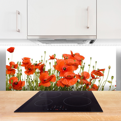 Painel cozinha Papoulas Plantam Natureza