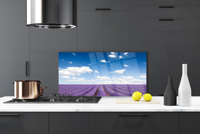 Painel cozinha Flores do Prado Natureza Planta