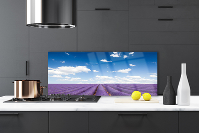 Painel cozinha Flores do Prado Natureza Planta