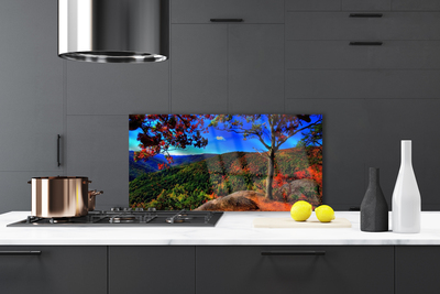 Painel cozinha Natureza da Floresta da Montanha