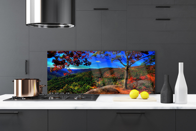 Painel cozinha Natureza da Floresta da Montanha