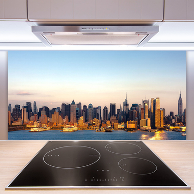 Painel vidro cozinha Casas da Cidade