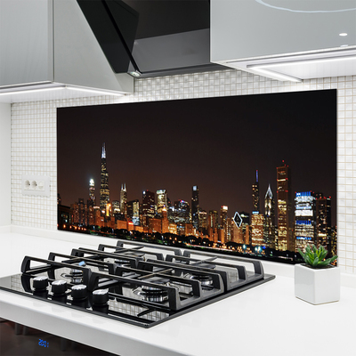 Painel vidro cozinha Casas da Cidade