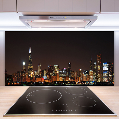 Painel vidro cozinha Casas da Cidade