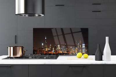 Painel vidro cozinha Casas da Cidade