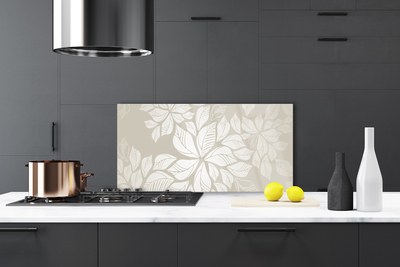 Painel cozinha Arte com flores e plantas