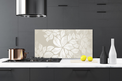 Painel cozinha Arte com flores e plantas