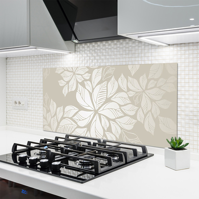Painel cozinha Arte com flores e plantas
