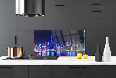 Painel vidro cozinha Casas da Cidade