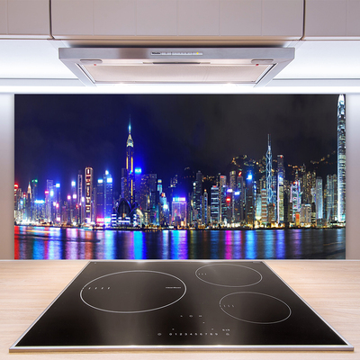 Painel vidro cozinha Casas da Cidade