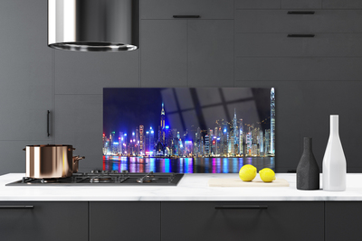 Painel vidro cozinha Casas da Cidade