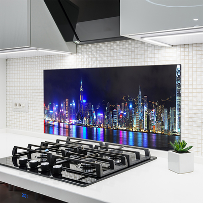 Painel vidro cozinha Casas da Cidade