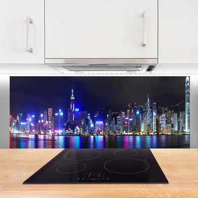 Painel vidro cozinha Casas da Cidade