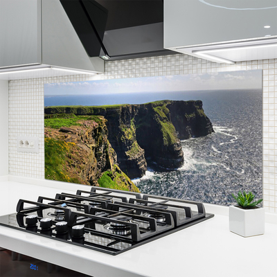 Painel cozinha Paisagem do Mar Rochoso