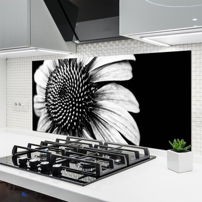 Painel vidro cozinha Flor Planta Natureza