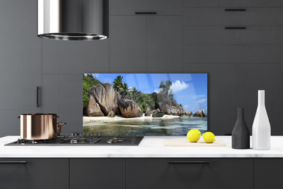 Painel cozinha Paisagem do Mar Rochoso