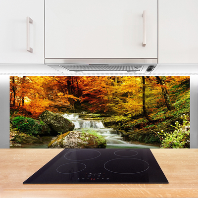 Painel cozinha Floresta Natureza Cachoeira