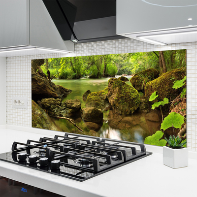 Painel cozinha Natureza do Lago Rock