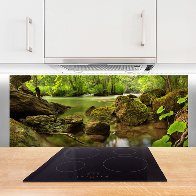 Painel cozinha Natureza do Lago Rock