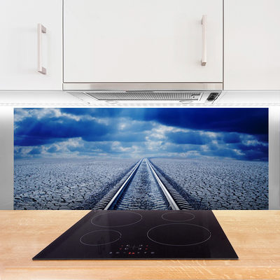 Painel vidro cozinha Arquitetura de Trilhas