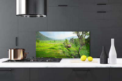 Painel vidro cozinha Prado da Natureza