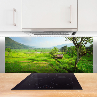 Painel vidro cozinha Prado da Natureza