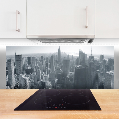 Painel vidro cozinha Casas da Cidade