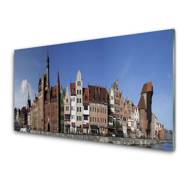 Painel vidro cozinha Casas da Cidade