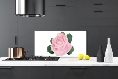 Painel cozinha Rosa Flor Planta Natureza